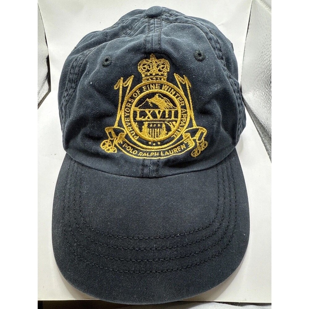 Polo Ralph Lauren Crown Leather Buckle Strap Purveyors of Fine Winter Apparel